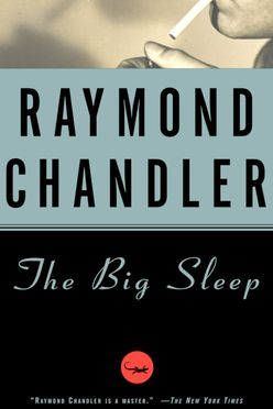 A cover of The Big Sleep by Raymond Chandler (1939)