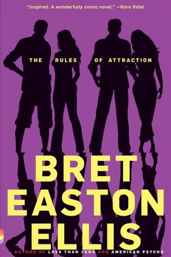 A cover of The Rules of Attraction by Bret Easton Ellis (1987)